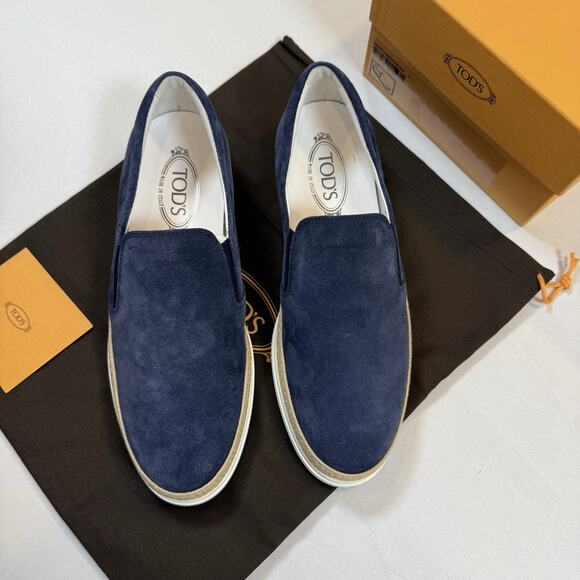 Tod’s NUOVA PANTOFOLA GOMMA RAFIA TV Loafer Size 8UK/9.5US New In Box MSRP $825 main image 4